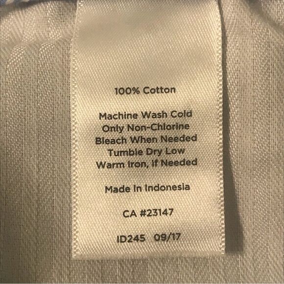 Talbots Zip Front Perfect Crop Pants SZ 2P - Picture 6 of 6